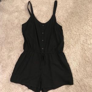 OLD NAVY BLACK ROMPER